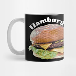 Hamburger - Dot Style Mug